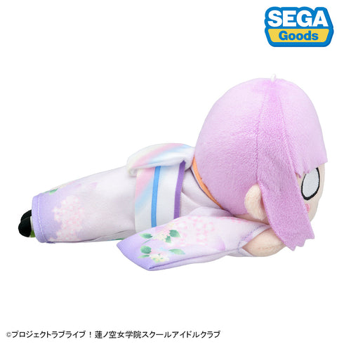 『ラブライブ!蓮ノ空女学院スクールアイドルクラブ』寝そべりぬいぐるみ 安養寺姫芽-加賀友禅こらぼ柄衣装 S